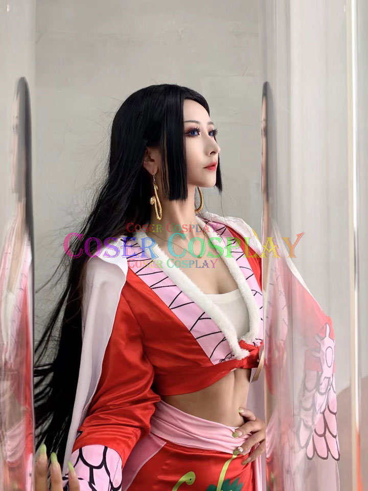 1203 One Piece Boa Hancock Anime Cosplay Costume 0909